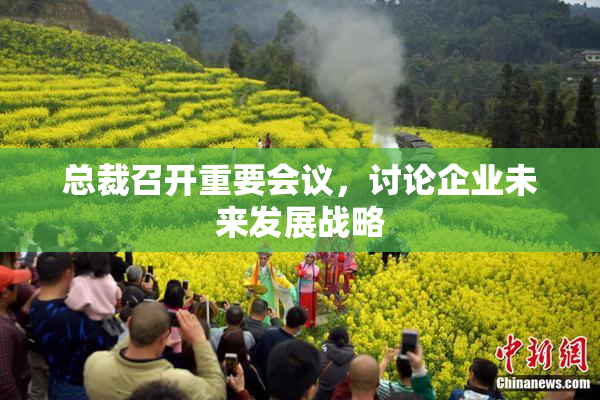 总裁召开重要会议，讨论企业未来发展战略