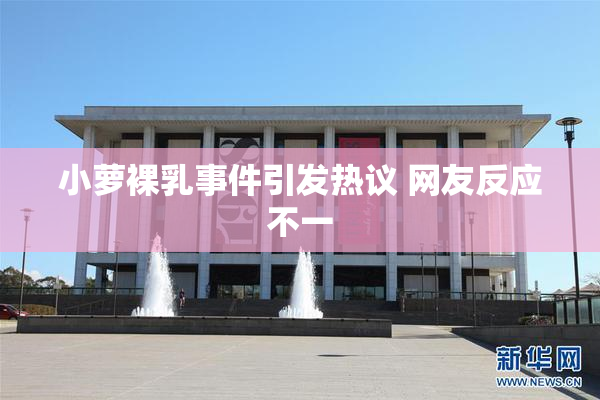 小萝裸乳事件引发热议 网友反应不一