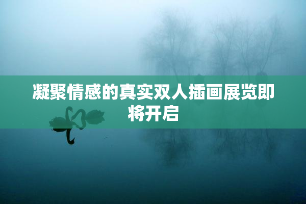 凝聚情感的真实双人插画展览即将开启
