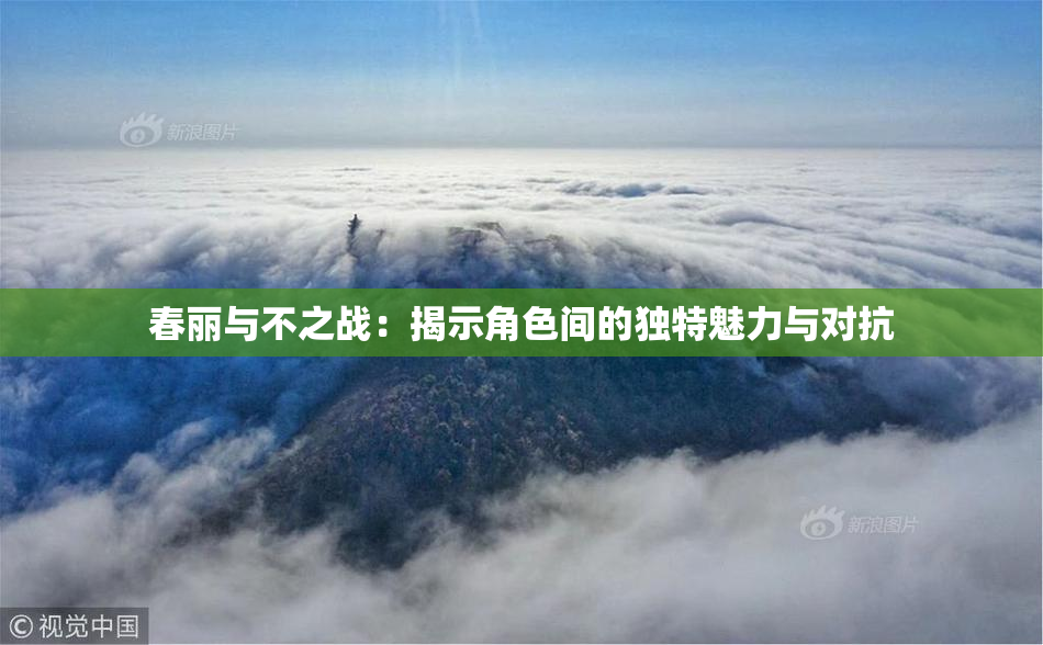 春丽与不之战：揭示角色间的独特魅力与对抗