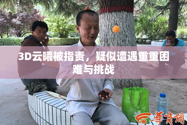3D云曦被指责，疑似遭遇重重困难与挑战