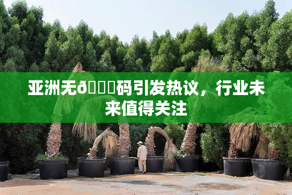 亚洲无🈚码引发热议，行业未来值得关注