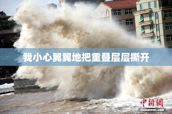 我小心翼翼地把重叠层层撕开