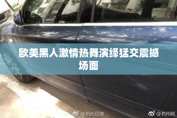 欧美黑人激情热舞演绎猛交震撼场面