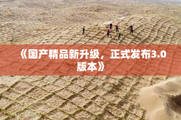 《国产精品新升级，正式发布3.0版本》