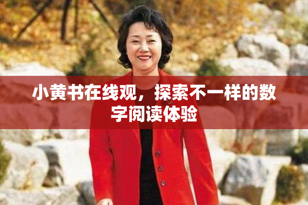 小黄书在线观，探索不一样的数字阅读体验