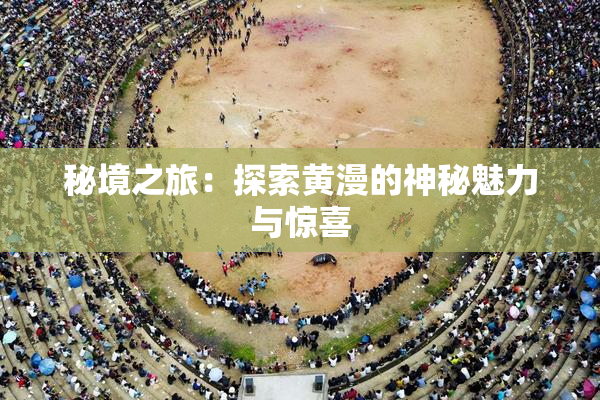 秘境之旅：探索黄漫的神秘魅力与惊喜