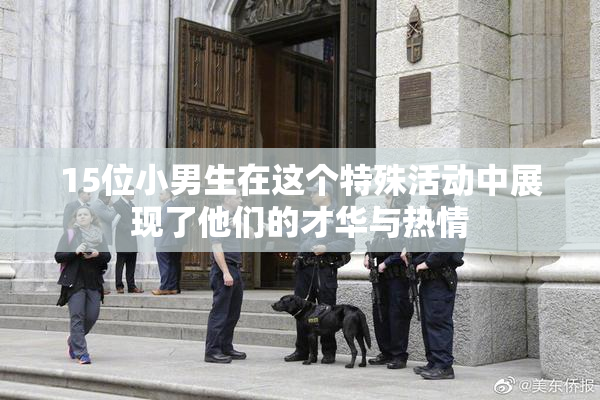 15位小男生在这个特殊活动中展现了他们的才华与热情