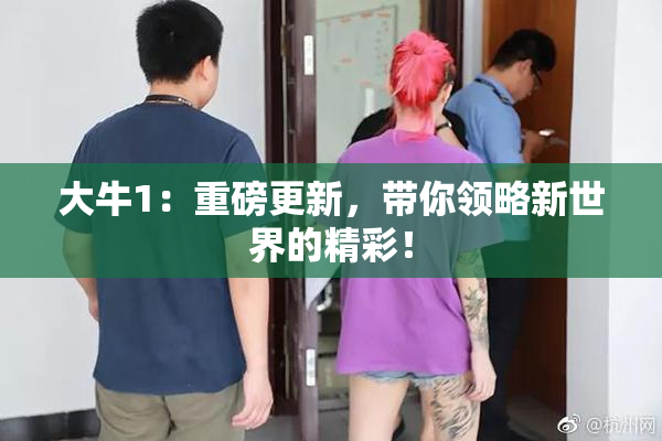 大牛1：重磅更新，带你领略新世界的精彩！