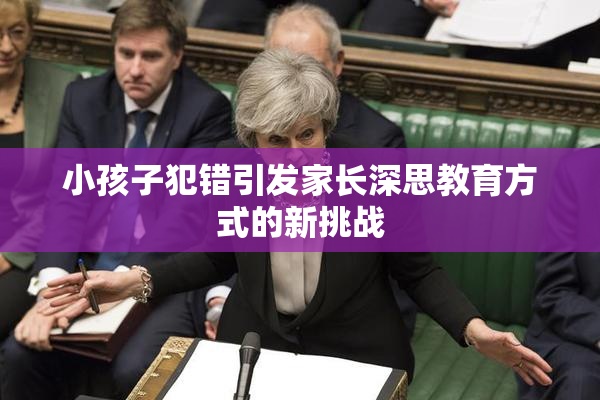 小孩子犯错引发家长深思教育方式的新挑战