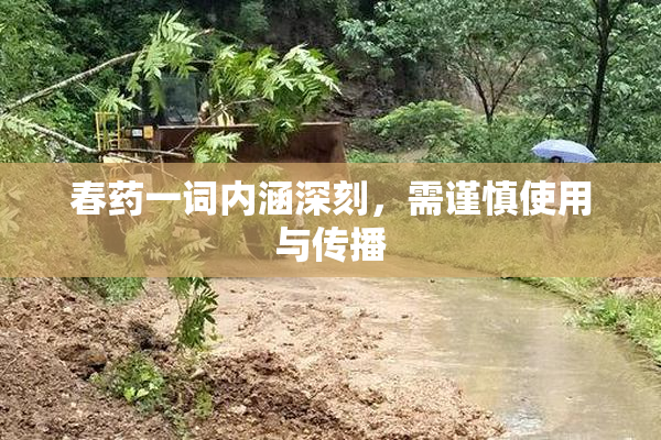 春药一词内涵深刻，需谨慎使用与传播