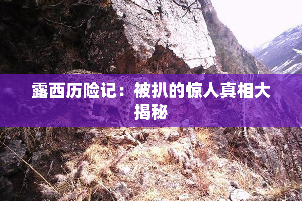 露西历险记：被扒的惊人真相大揭秘