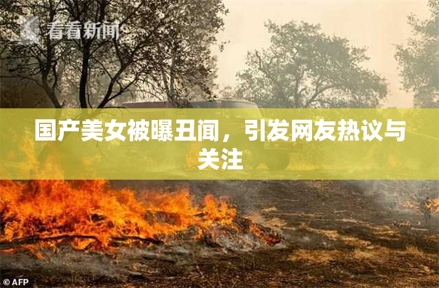 国产美女被曝丑闻，引发网友热议与关注