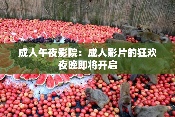 成人午夜影院：成人影片的狂欢夜晚即将开启