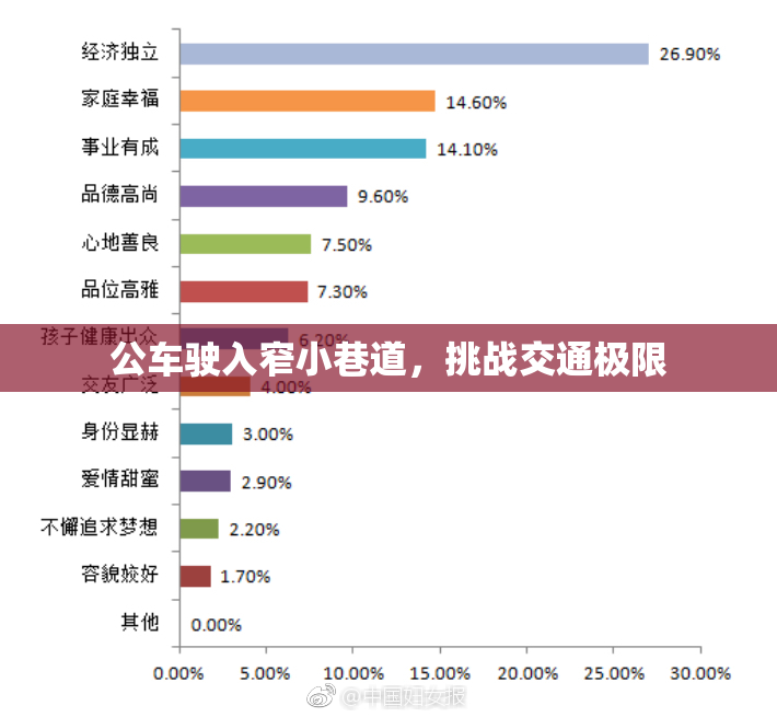 公车驶入窄小巷道，挑战交通极限