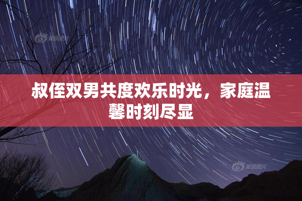 叔侄双男共度欢乐时光，家庭温馨时刻尽显