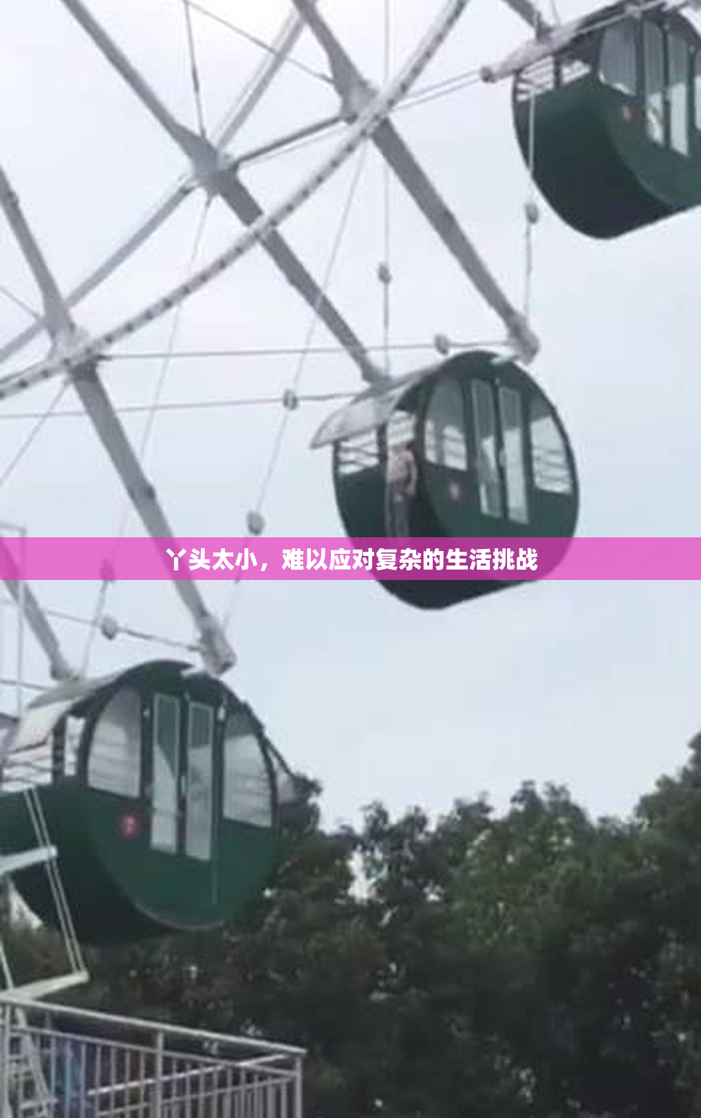 丫头太小，难以应对复杂的生活挑战