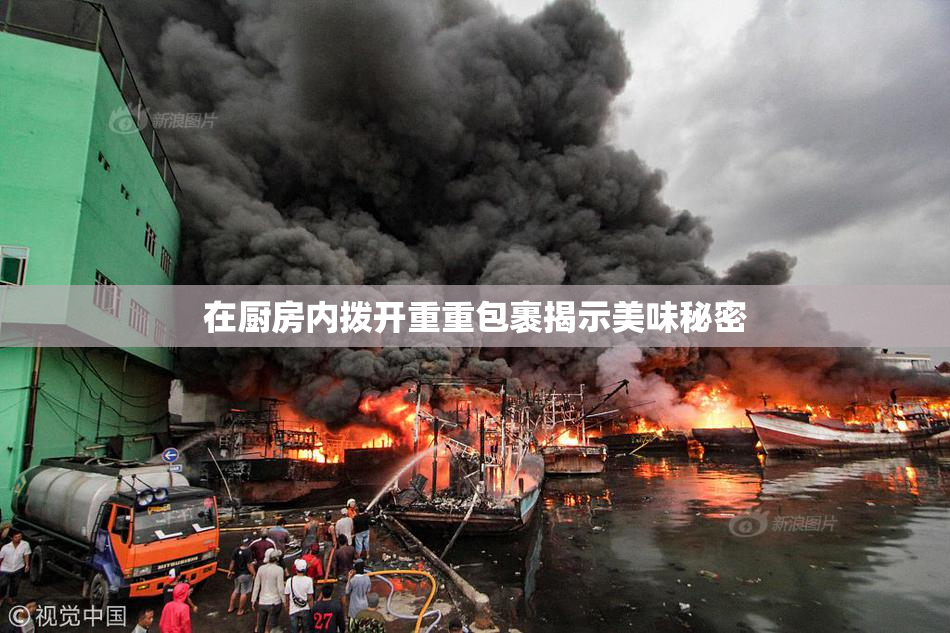 在厨房内拨开重重包裹揭示美味秘密