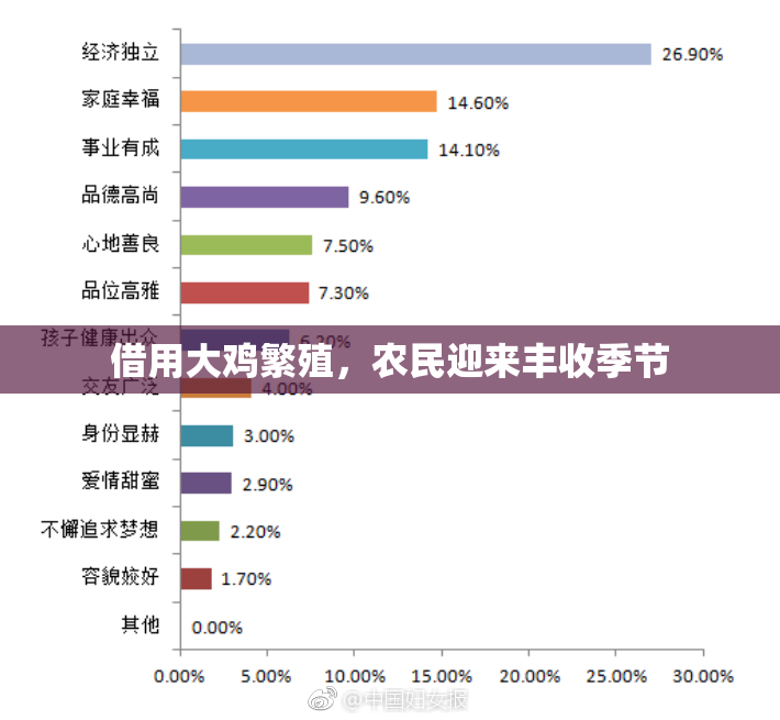 借用大鸡繁殖，农民迎来丰收季节