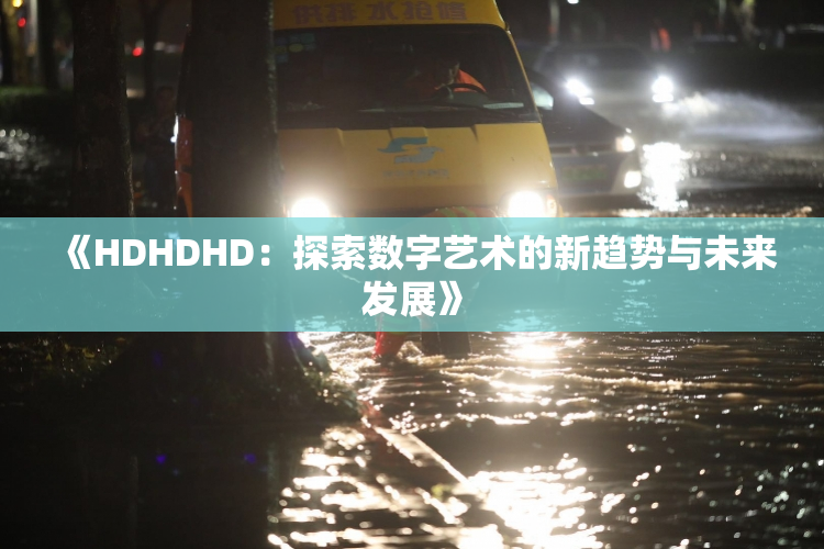 《HDHDHD：探索数字艺术的新趋势与未来发展》