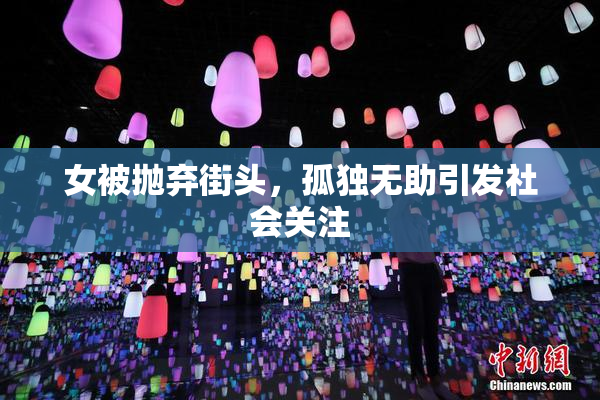 女被抛弃街头，孤独无助引发社会关注