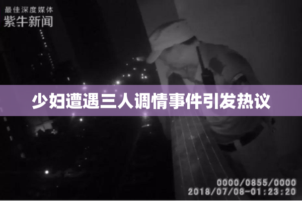少妇遭遇三人调情事件引发热议
