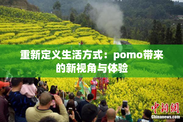 重新定义生活方式：pomo带来的新视角与体验