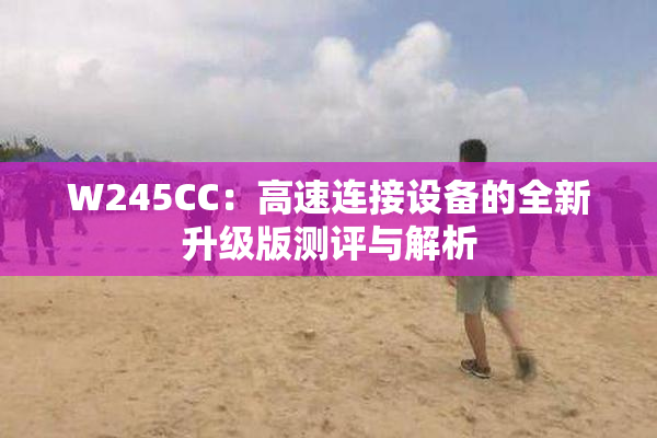 W245CC：高速连接设备的全新升级版测评与解析