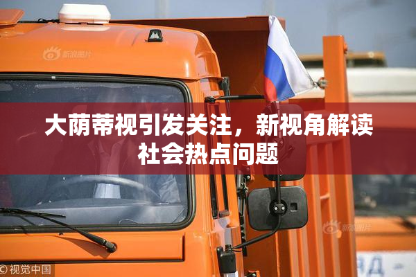 大荫蒂视引发关注，新视角解读社会热点问题