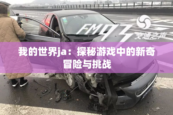 我的世界ja：探秘游戏中的新奇冒险与挑战