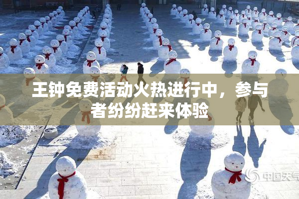 王钟免费活动火热进行中，参与者纷纷赶来体验