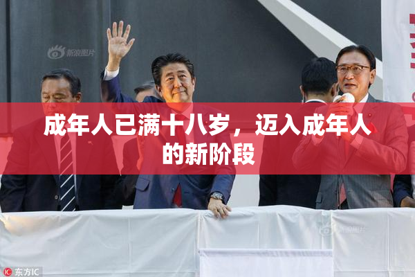 成年人已满十八岁，迈入成年人的新阶段