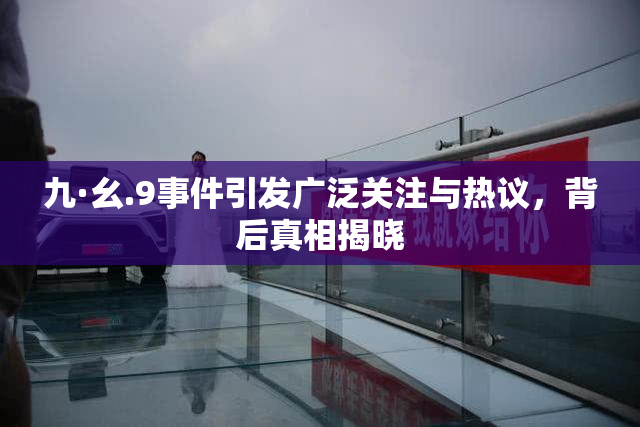 九·幺.9事件引发广泛关注与热议，背后真相揭晓
