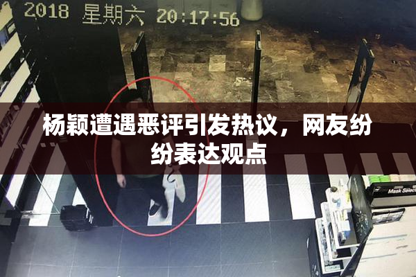 杨颖遭遇恶评引发热议，网友纷纷表达观点