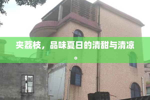 夹荔枝，品味夏日的清甜与清凉。