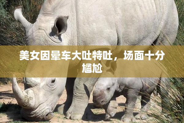 美女因晕车大吐特吐，场面十分尴尬
