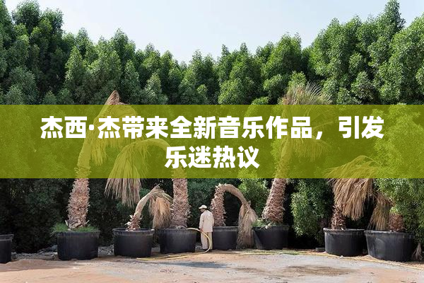 杰西·杰带来全新音乐作品，引发乐迷热议