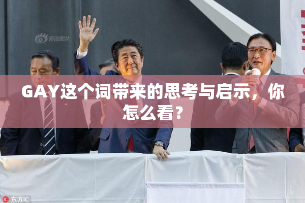 GAY这个词带来的思考与启示，你怎么看？