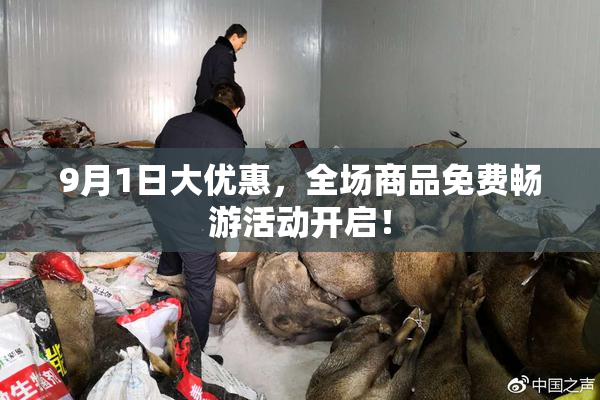 9月1日大优惠，全场商品免费畅游活动开启！
