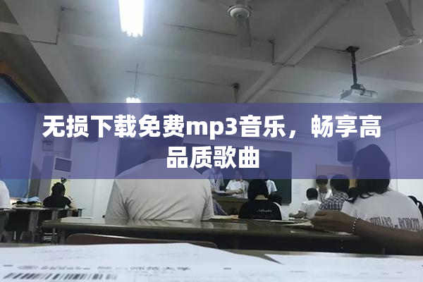 无损下载免费mp3音乐，畅享高品质歌曲
