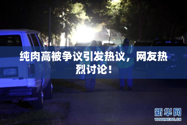 纯肉高被争议引发热议，网友热烈讨论！