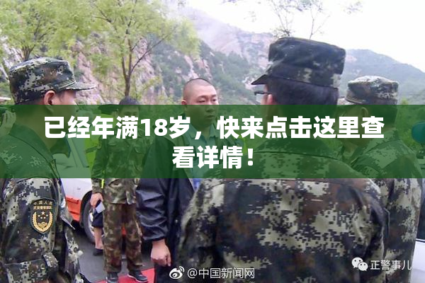 已经年满18岁，快来点击这里查看详情！