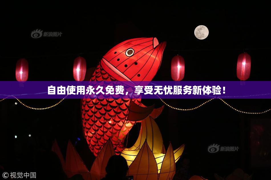 自由使用永久免费，享受无忧服务新体验！