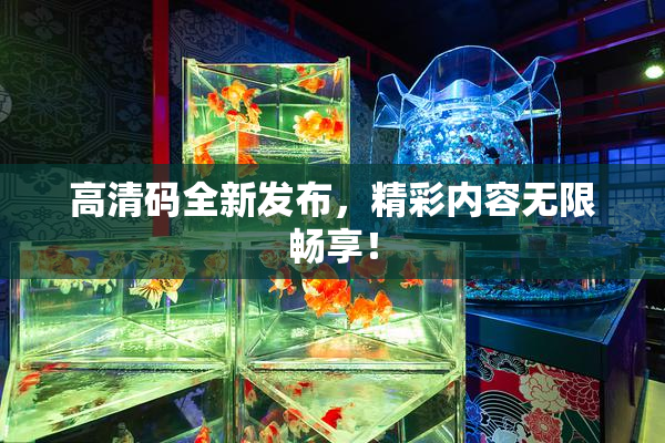 高清码全新发布，精彩内容无限畅享！