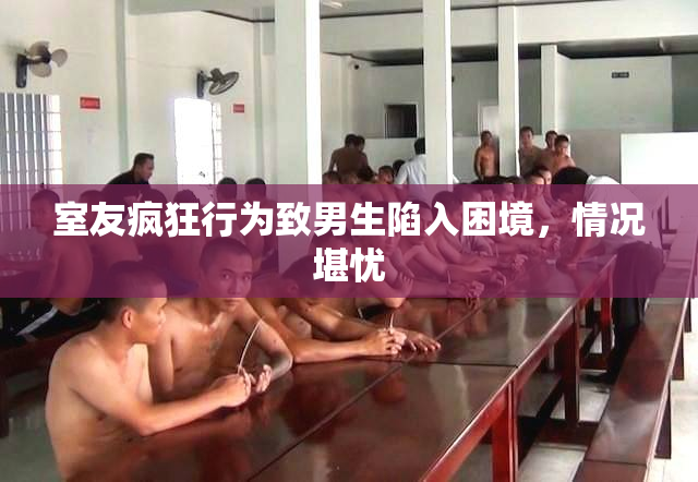 室友疯狂行为致男生陷入困境，情况堪忧