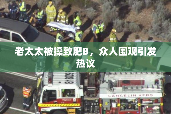老太太被搡致肥B，众人围观引发热议