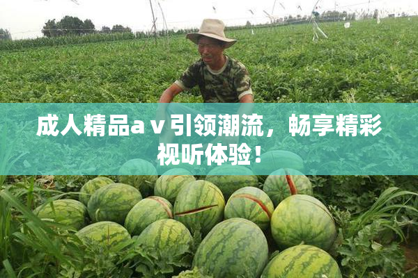 成人精品aⅴ引领潮流，畅享精彩视听体验！