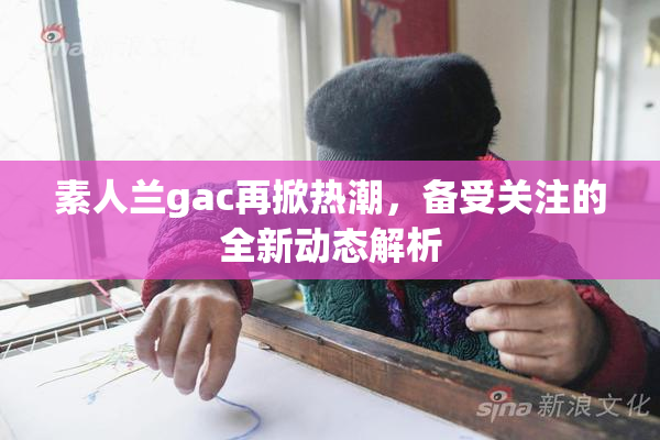 素人兰gac再掀热潮，备受关注的全新动态解析
