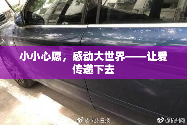 小小心愿，感动大世界——让爱传递下去