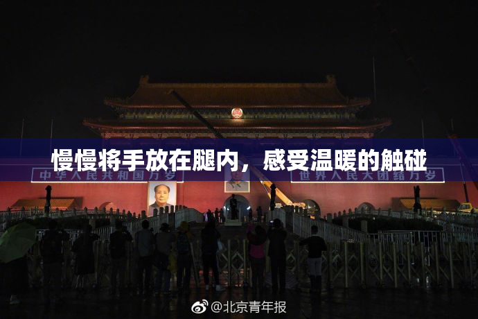 慢慢将手放在腿内，感受温暖的触碰